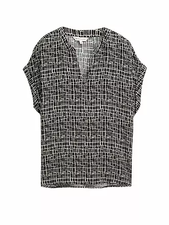 TOM TAILOR | T-shirt blouse | schwarz